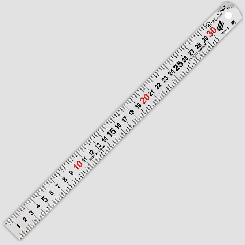 Niigita Seiki - ruler 30cm - stainless steel