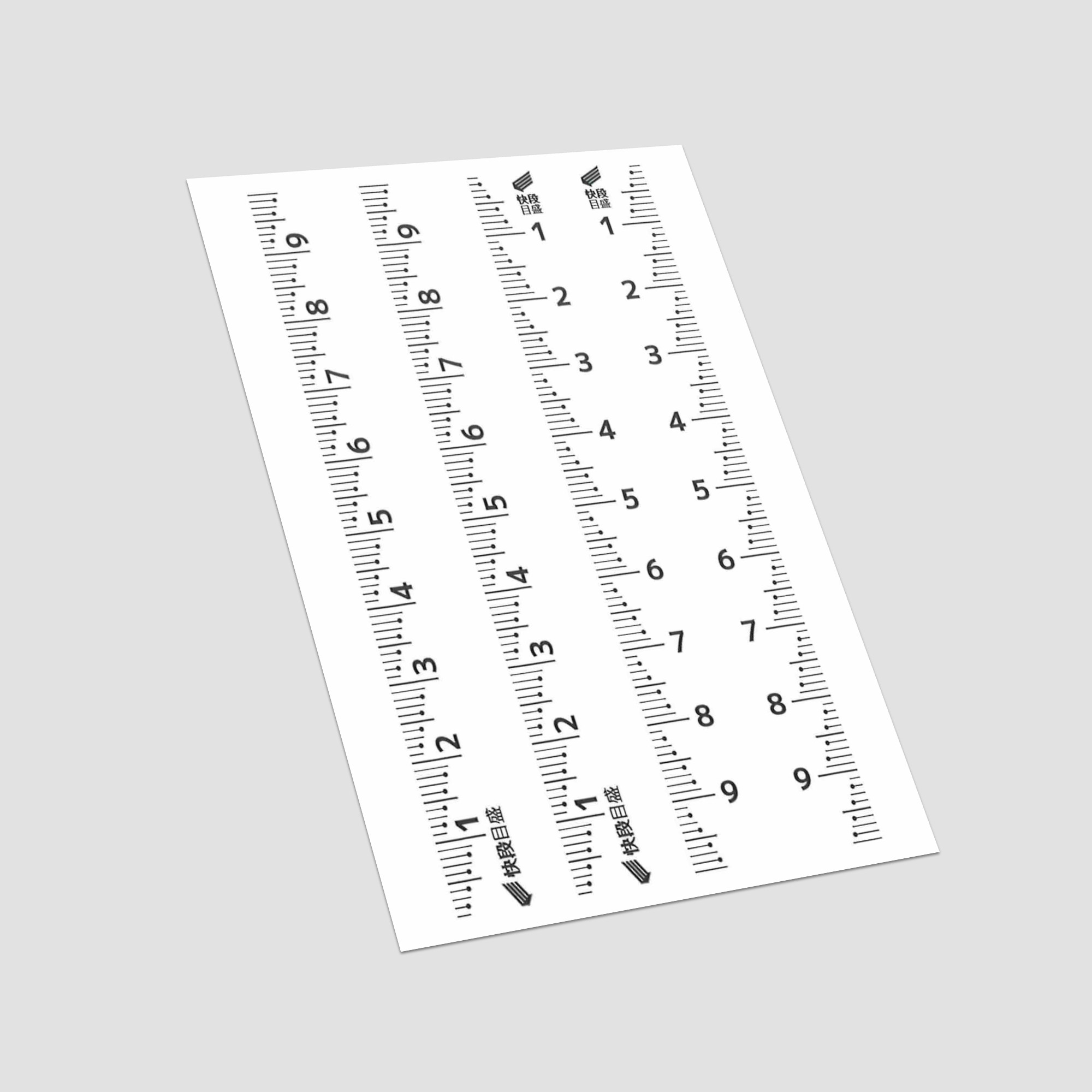 Niigata Seiki - Sticker Ruler