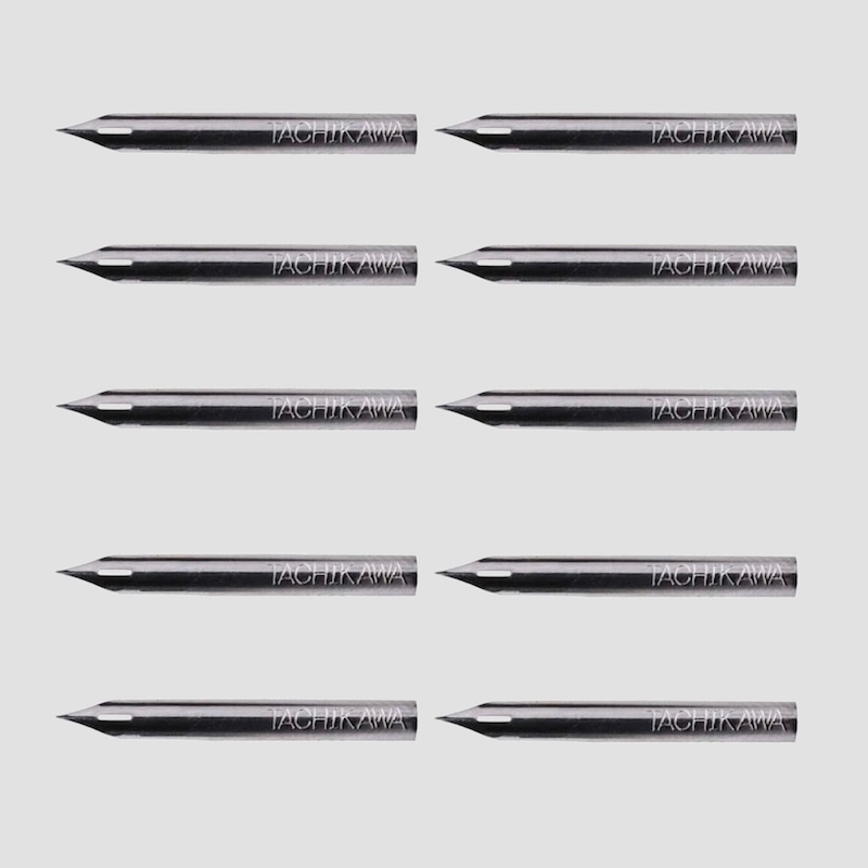Tachikawa Manga Pen Nib Maru Pen - 10pc