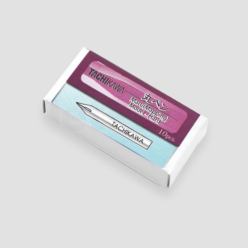 Tachikawa Manga Pen Nib Maru Pen - 10pc - packed